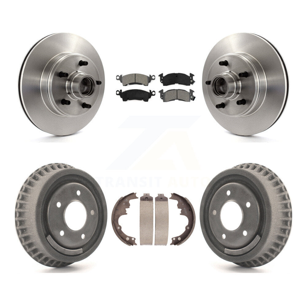 [Avant + Arrière] Kit de Disque et plaquette (semi-métallique) de frein pour Chevrolet Astro GMC Safari K8S-103462