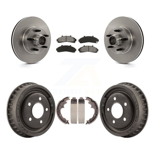 [Avant + Arrière] Kit de Disque et plaquette (semi-métallique) de frein pour Ford Ranger avec 9" Diameter K8S-103471