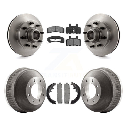 [Avant + Arrière] Kit de Disque et plaquette (semi-métallique) de frein pour Chevrolet C2500 C1500 Suburban GMC K8S-103479