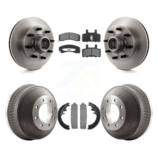 [Avant + Arrière] Kit de Disque et plaquette (semi-métallique) de frein pour Chevrolet C2500 C1500 Suburban GMC K8S-103479