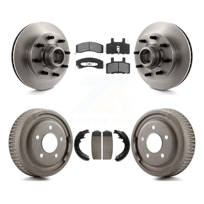 [Avant + Arrière] Kit de Disque et plaquette (semi-métallique) de frein pour GMC Yukon Chevrolet C1500 Suburban K8S-103481
