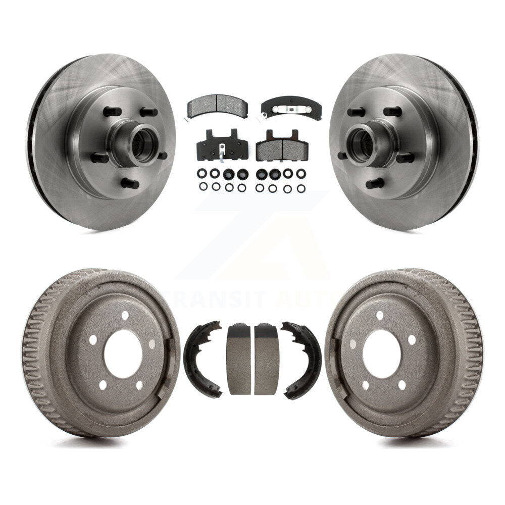 [Avant + Arrière] Kit de Disque et plaquette (semi-métallique) de frein pour Chevrolet C1500 Suburban GMC Yukon K8S-103482