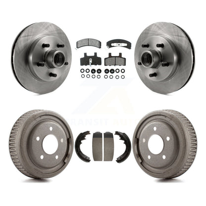 [Avant + Arrière] Kit de Disque et plaquette (semi-métallique) de frein pour Chevrolet C1500 Suburban GMC Yukon K8S-103482