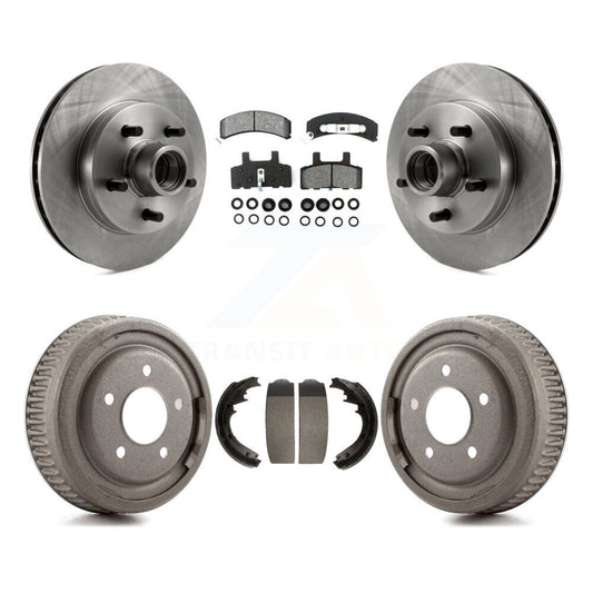 [Avant + Arrière] Kit de Disque et plaquette (semi-métallique) de frein pour Chevrolet C1500 Suburban GMC Yukon K8S-103482