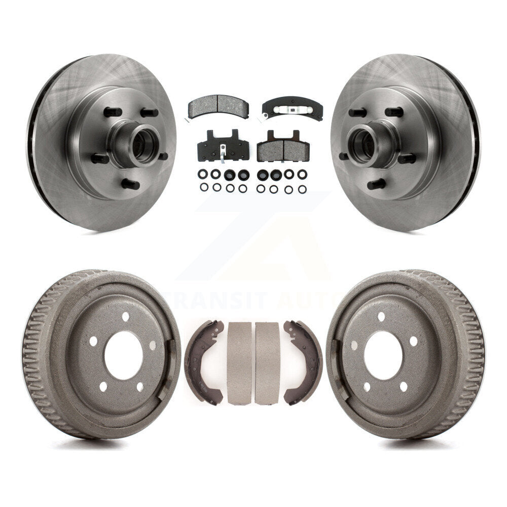 [Avant + Arrière] Kit de Disque et plaquette (semi-métallique) de frein pour GMC Yukon avec 10" Diameter K8S-103484