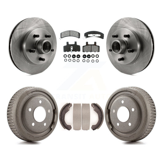 [Avant + Arrière] Kit de Disque et plaquette (semi-métallique) de frein pour GMC Yukon avec 10" Diameter K8S-103484