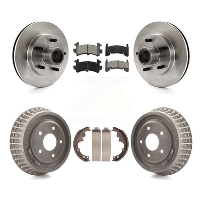 [Avant + Arrière] Kit de Disque et plaquette (semi-métallique) de frein pour 2003 Chevrolet S10 GMC Sonoma RWD K8S-103486
