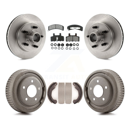 [Avant + Arrière] Kit de Disque et plaquette (semi-métallique) de frein pour 1988-1991 C1500 Chevrolet GMC K8S-103492