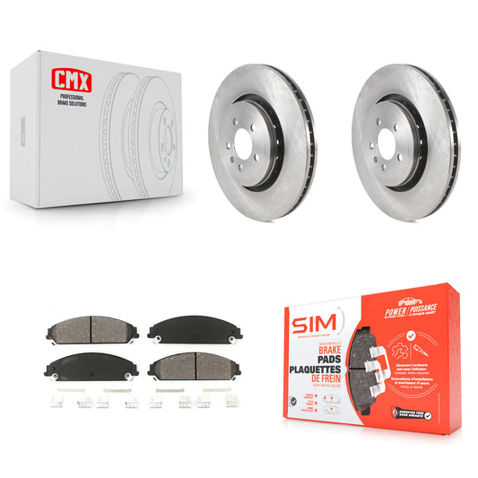 [Avant] Kit de Disque et plaquette (semi-métallique) de frein pour Dodge Charger avec 355mm Diameter Rotor K8S-103521