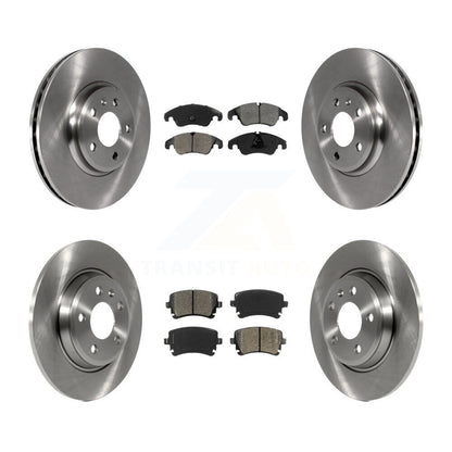 [Avant + Arrière] Kit de Disque et plaquette (semi-métallique) de frein pour 2013 Audi A4 allroad K8S-103538