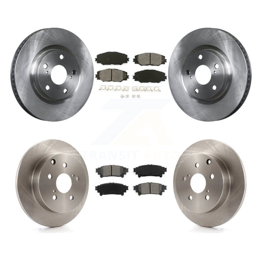 [Avant + Arrière] Kit de Disque et plaquette (semi-métallique) de frein pour 2016-2020 Toyota Mirai K8S-103546