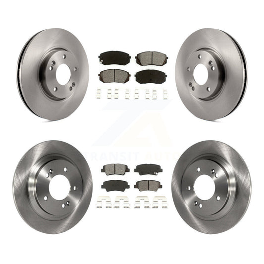 [Avant + Arrière] Kit de Disque et plaquette (semi-métallique) de frein pour Kia Soul EV K8S-103548