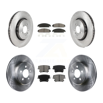 [Avant + Arrière] Kit de Disque et plaquette (semi-métallique) de frein pour Dodge Charger avec 355mm Diameter Rotor K8S-103551