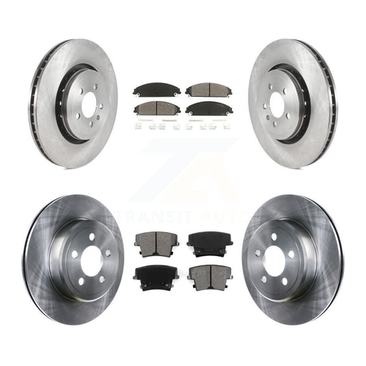 [Avant + Arrière] Kit de Disque et plaquette (semi-métallique) de frein pour Dodge Charger avec 355mm Diameter Rotor K8S-103551