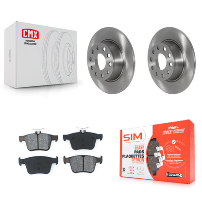[Arrière] Kit de Disque et plaquette (semi-métallique) de frein pour Volkswagen Jetta Taos K8S-103572