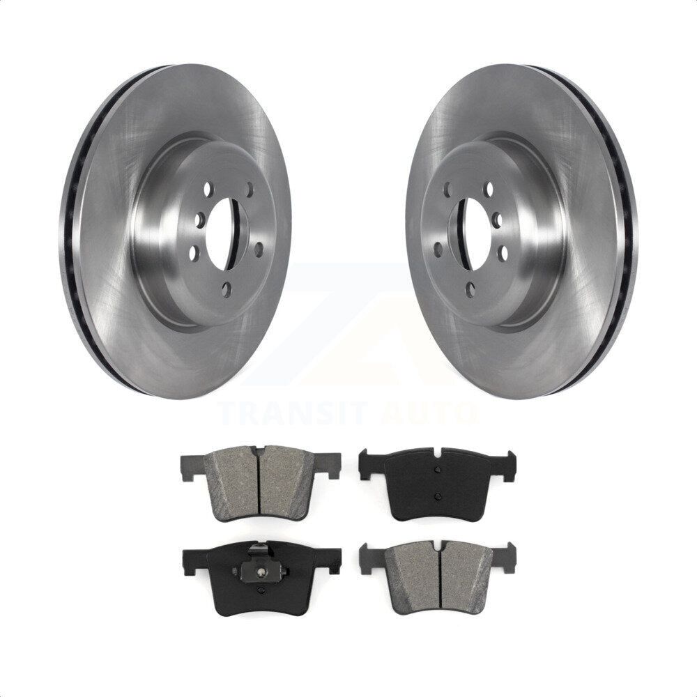 [Avant] Kit de Disque et plaquette (semi-métallique) de frein pour 2018-2019 BMW 330i GT xDrive avec 370mm Diameter Rotor K8S-103592 par Transit Auto