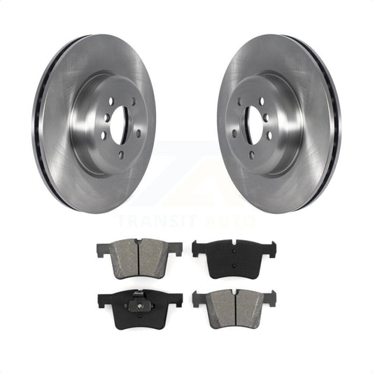 [Avant] Kit de Disque et plaquette (semi-métallique) de frein pour 2018-2019 BMW 330i GT xDrive avec 370mm Diameter Rotor K8S-103592 par Transit Auto