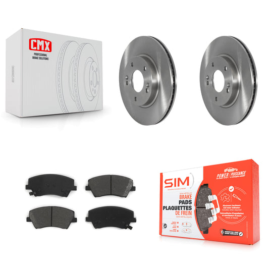 [Avant] Kit de Disque et plaquette (semi-métallique) de frein pour Kia Niro Hyundai Ioniq K8S-103593