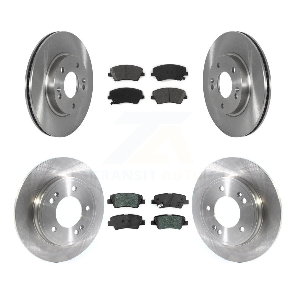 [Avant + Arrière] Kit de Disque et plaquette (semi-métallique) de frein pour Kia Niro Hyundai Ioniq K8S-103601