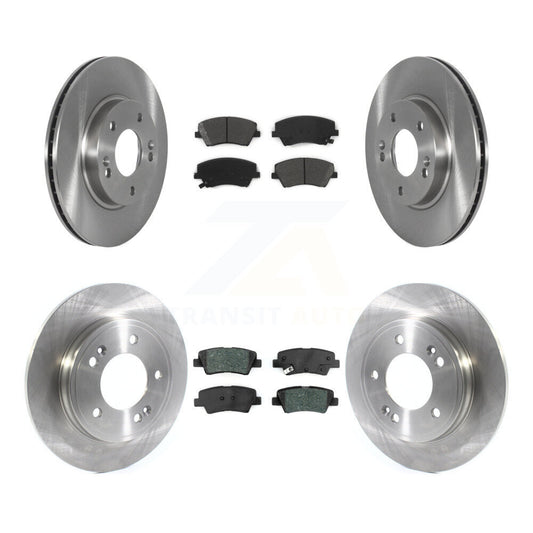 [Avant + Arrière] Kit de Disque et plaquette (semi-métallique) de frein pour Kia Niro Hyundai Ioniq K8S-103601