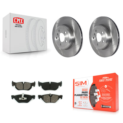 [Arrière] Kit de Disque et plaquette (semi-métallique) de frein pour 2013 BMW 328i xDrive 3.0L avec M Sport Performance Brakes K8S-103606