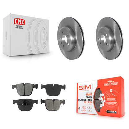[Arrière] Kit de Disque et plaquette (semi-métallique) de frein pour BMW 740Li 740i 535i GT xDrive ActiveHybrid 7 K8S-103609