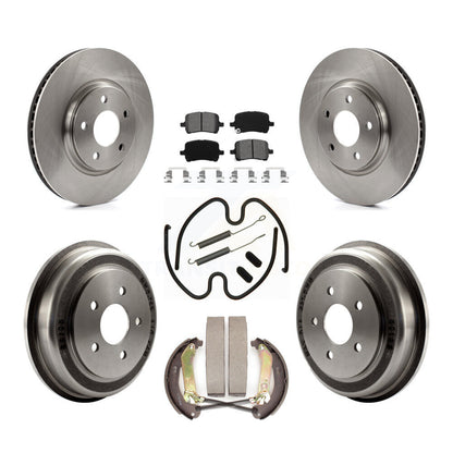 [Avant + Arrière] Kit de Disque et plaquette (semi-métallique) de frein pour Chevrolet Malibu K8S-103615