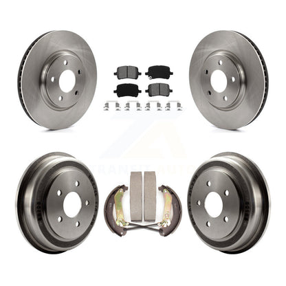 [Avant + Arrière] Kit de Disque et plaquette (semi-métallique) de frein pour Chevrolet Malibu K8S-103619