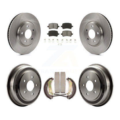 [Avant + Arrière] Kit de Disque et plaquette (semi-métallique) de frein pour Chevrolet Malibu K8S-103620