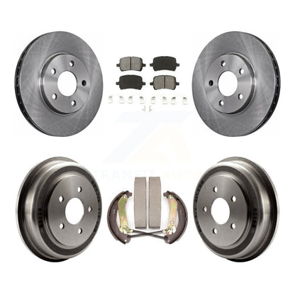 [Avant + Arrière] Kit de Disque et plaquette (semi-métallique) de frein pour Chevrolet Malibu K8S-103621