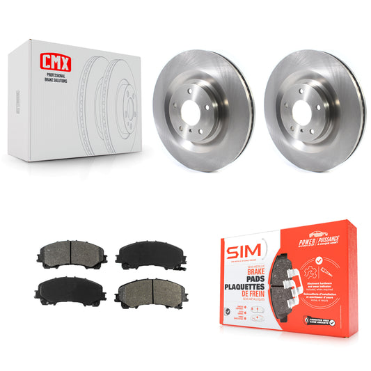 [Avant] Kit de Disque et plaquette (semi-métallique) de frein pour INFINITI QX50 QX55 K8S-103634