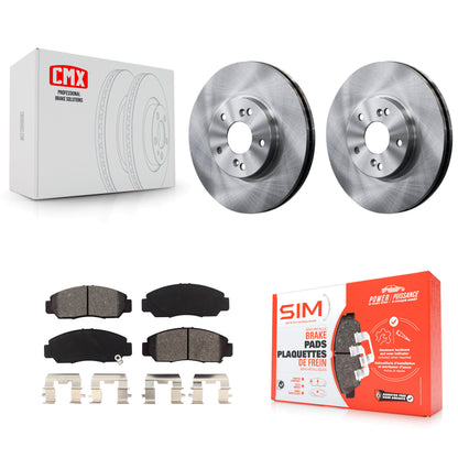 [Avant] Kit de Disque et plaquette (semi-métallique) de frein pour Honda Accord K8S-103635