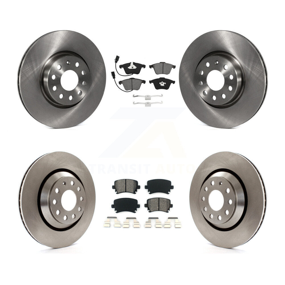 [Avant + Arrière] Kit de Disque et plaquette (semi-métallique) de frein pour Volkswagen CC K8S-103638