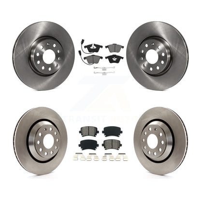 [Avant + Arrière] Kit de Disque et plaquette (semi-métallique) de frein pour Volkswagen CC K8S-103638