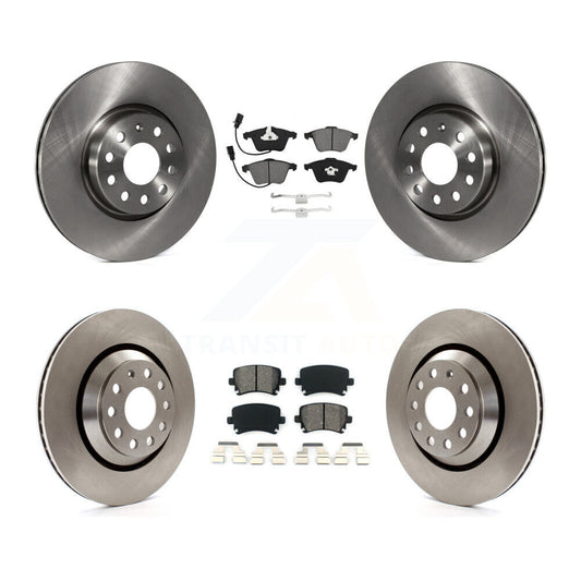 [Avant + Arrière] Kit de Disque et plaquette (semi-métallique) de frein pour Volkswagen CC K8S-103638