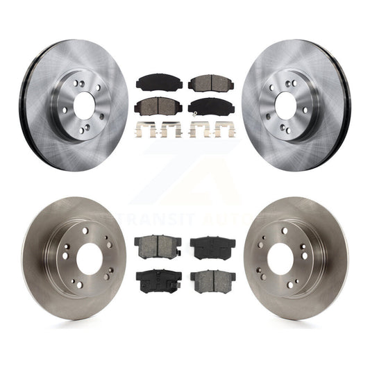 [Avant + Arrière] Kit de Disque et plaquette (semi-métallique) de frein pour Honda Accord K8S-103640