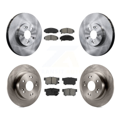 [Avant + Arrière] Kit de Disque et plaquette (semi-métallique) de frein pour 2006-2007 Honda Accord Hybrid avec 3.0L K8S-103641