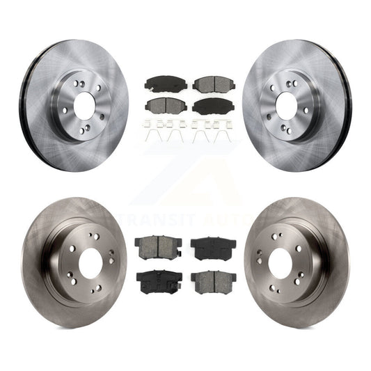 [Avant + Arrière] Kit de Disque et plaquette (semi-métallique) de frein pour 2005 Honda Accord Hybrid avec 3.0L K8S-103642