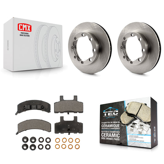 [Avant] Kit de Disque et plaquette (céramique) de frein pour K1500 Suburban GMC Chevrolet K2500 K8T-100009