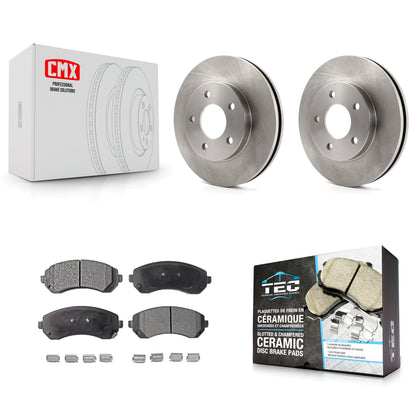 [Avant] Kit de Disque et plaquette (céramique) de frein pour Buick Rendezvous Pontiac Aztek K8T-100023