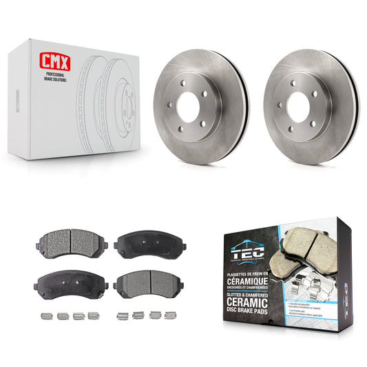 [Avant] Kit de Disque et plaquette (céramique) de frein pour Buick Rendezvous Pontiac Aztek K8T-100023