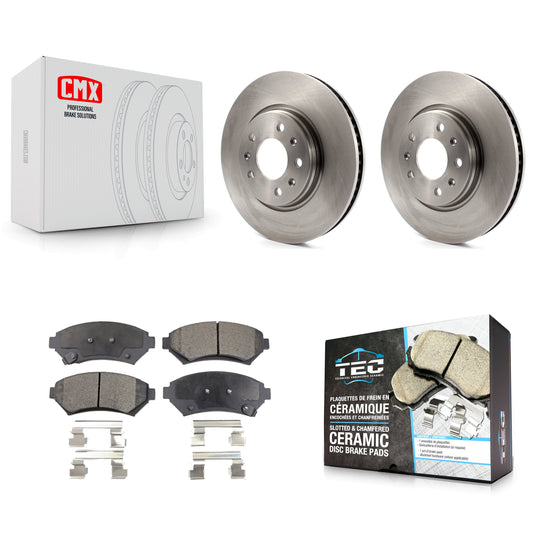 [Avant] Kit de Disque et plaquette (céramique) de frein pour 2003-2004 Cadillac Seville K8T-100031