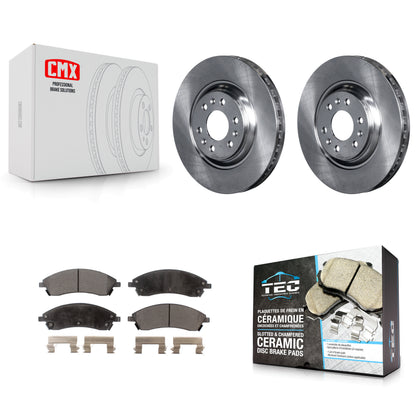 [Avant] Kit de Disque et plaquette (céramique) de frein pour 2004-2009 Cadillac SRX K8T-100044
