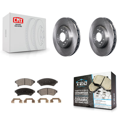 [Avant] Kit de Disque et plaquette (céramique) de frein pour Chevrolet Uplander Buick Terraza Pontiac Montana Saturn Relay K8T-100054