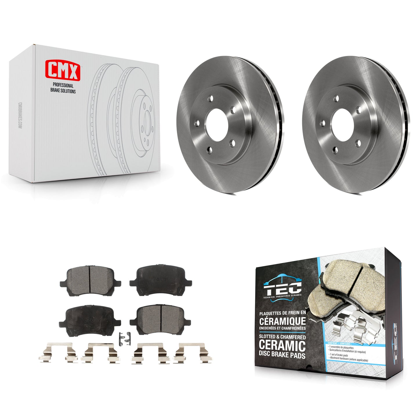 [Avant] Kit de Disque et plaquette (céramique) de frein pour Chevrolet HHR K8T-100055