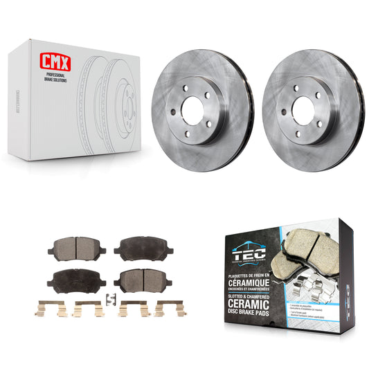 [Avant] Kit de Disque et plaquette (céramique) de frein pour Chevrolet Cobalt Pontiac G5 K8T-100061