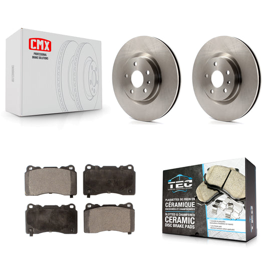 [Avant] Kit de Disque et plaquette (céramique) de frein pour Cadillac XTS Buick Regal K8T-100066