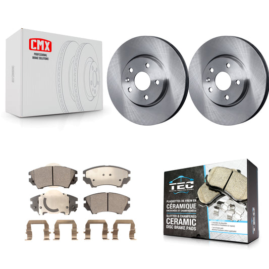 [Avant] Kit de Disque et plaquette (céramique) de frein pour 2010-2015 Chevrolet Camaro LT LS K8T-100076