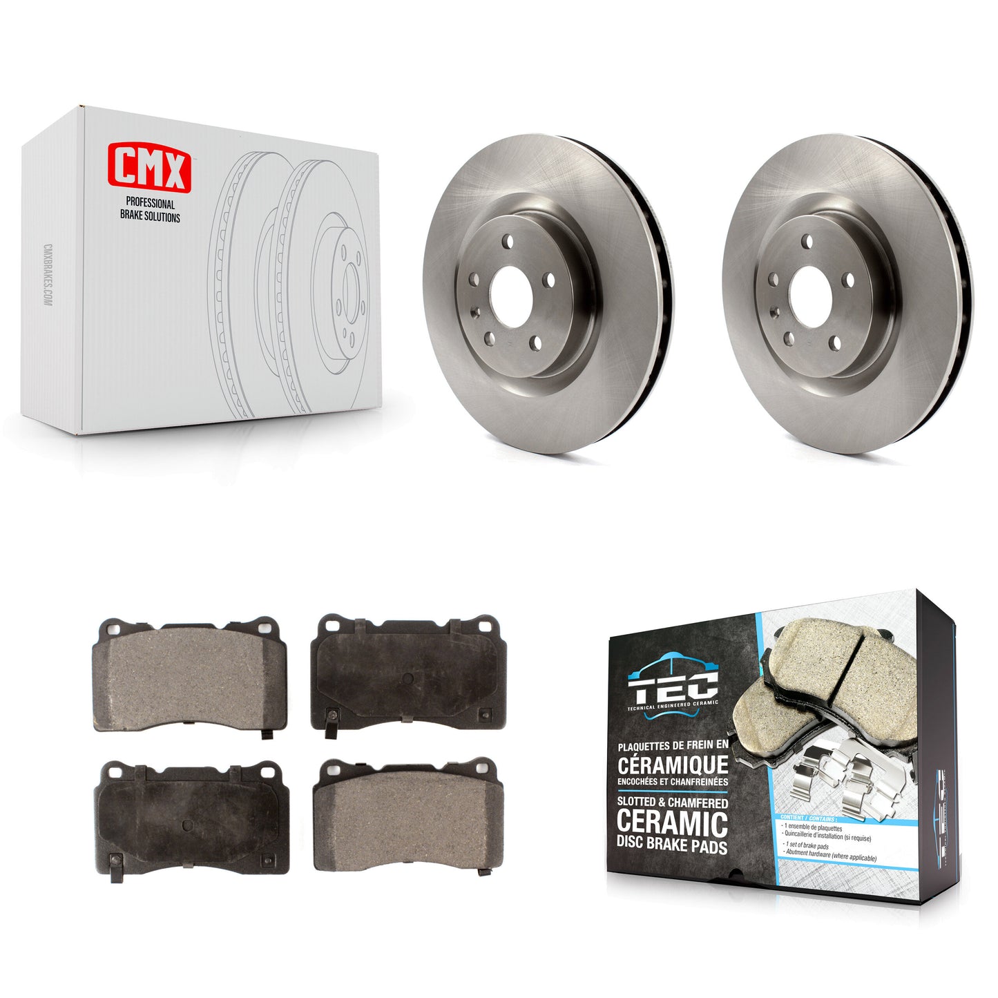 [Avant] Kit de Disque et plaquette (céramique) de frein pour Buick Regal Pontiac G8 K8T-100078