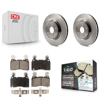 [Avant] Kit de Disque et plaquette (céramique) de frein pour Chevrolet Camaro SS K8T-100080